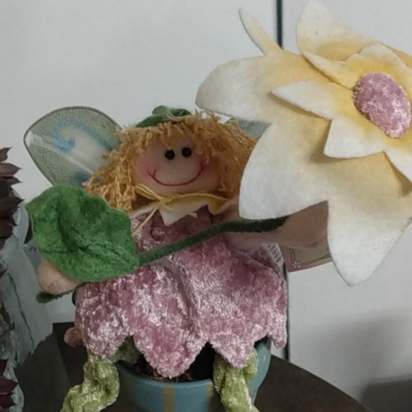 Flower Pot Fairy  Vintage Home Gifts - Picture 2 of 11
